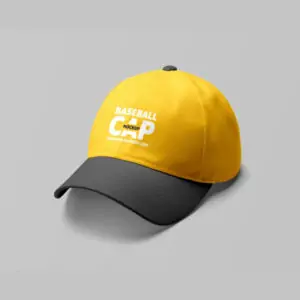 Free Yellow Baseball Cap Mockup (PSD)