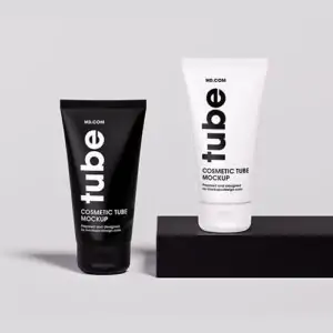 Free Cosmetic Tubes Mockup