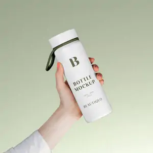 Free Plastic Bottle mockup