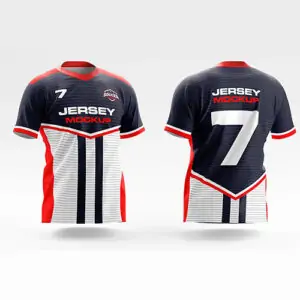 Free Sport Jersey PSD Mockup