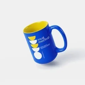 Free Large Tea / Coffee Mug Mockup (PSD)