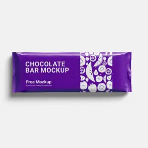 Free Chocolate / Candy Bar Mockup (PSD)