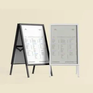 Free A-Frame / Stand Mockup (PSD)