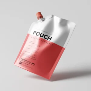 Free Plastic Pouch Packaging Mockup (PSD)