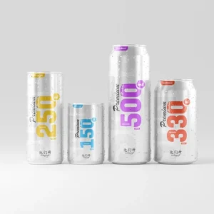 Free Multi-Size Soda Can Mockup (PSD)