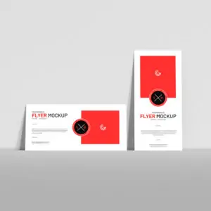 Free Branding Dl Flyer Mockup (PSD)