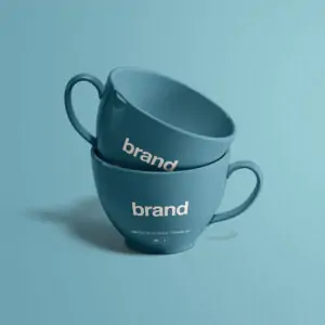 Free Tea Cups Mockup (PSD)