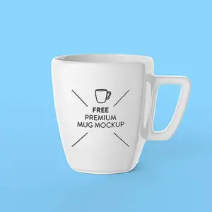 Free Coffee / Tea Mug Mockup (PSD)