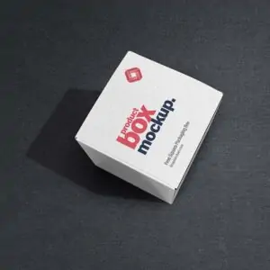 Free Product Packaging Box Mockup (PSD)