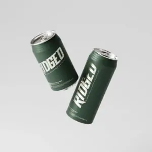 Free Aluminum Ridged Can Mockup Set (PSD)