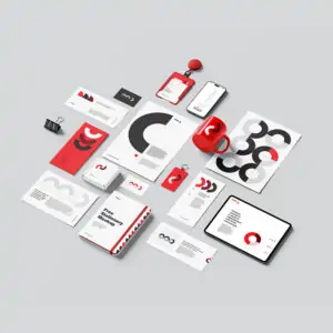 Free Rich Branding Stationery Mockup (PSD)