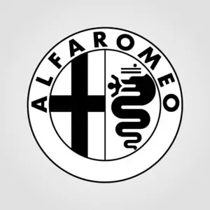 Free Alfa Romeo Vector Logo Black (EPS)