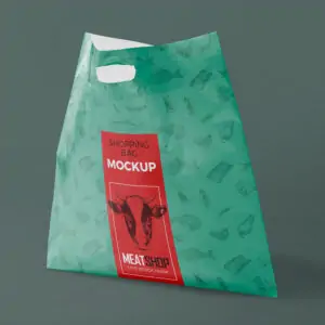 Free Realistic Plastic Bag Mockup (PSD)