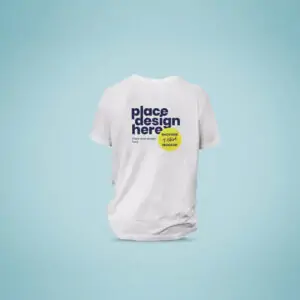 Free Backside T-Shirt Mockup (PSD)
