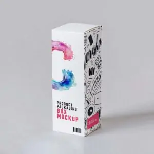 Free Product Packaging Box Mockup (PSD)