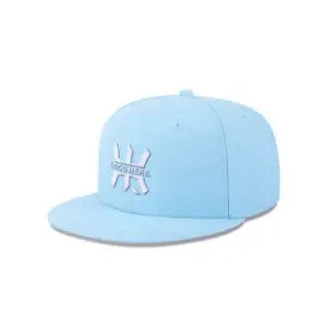 Free Blue Cap Logo Mockup (PSD)