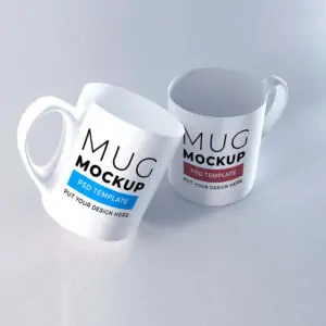 Free Coffee Cup / Mug Mockup (PSD)