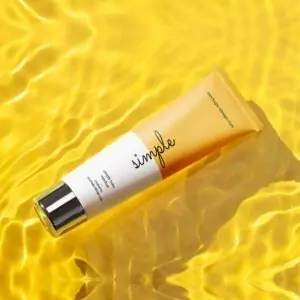 Free Cosmetics Tube in Water Mockup (PSD)