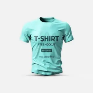 Free Men’s Simple T-Shirt Mockup (PSD)