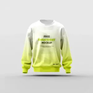 Free Simple Sweatshirt Mockup (PSD)