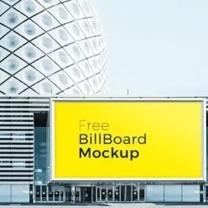 Free Poster / Billboard Mockup (PSD)