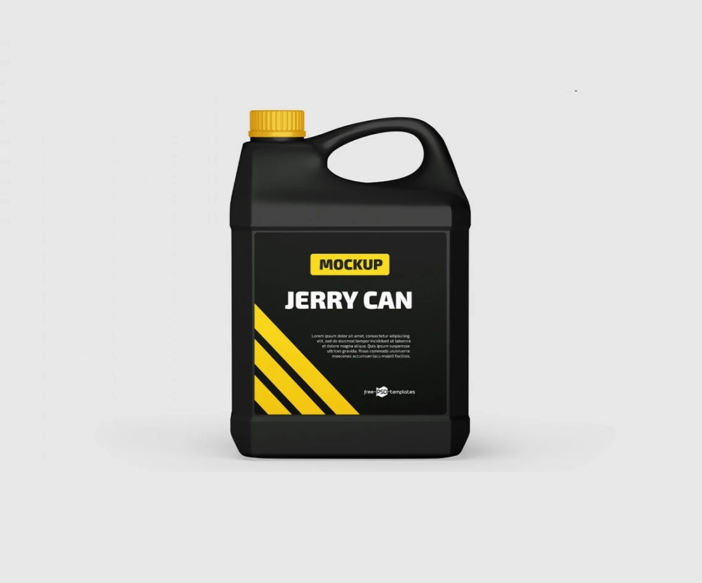 Free PV Jerry Can Mockup (PSD)