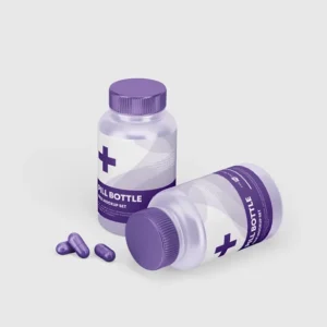 Free Pills / Medicine Bottles Mockup (PSD)