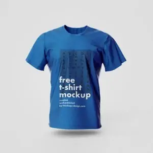 Free Floating T-shirt Mockup (PSD)