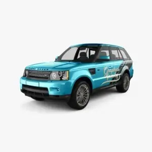 Free Range Rover Sport Mockup (PSD)