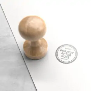 Free Elegance Wooden Stamp Mockup (PSD)