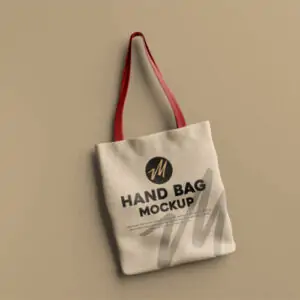 Free Tote / Shopping Bag Mockup (PSD)