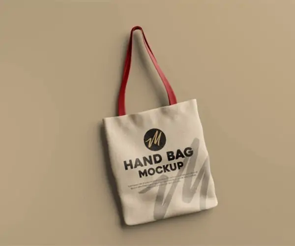 Free Tote / Shopping Bag Mockup (PSD)