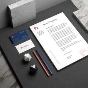 Free Minimalistic Stationery Mockup (PSD)