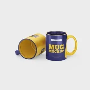 Free  Matte Coffee Mug Mockup (PSD)