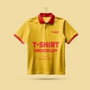 Free Polo T-Shirt Mockup (PSD)