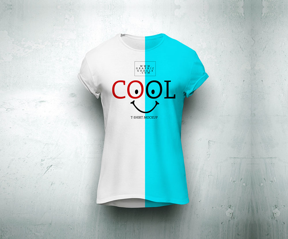 Free Cool T Shirt MockUp For Branding