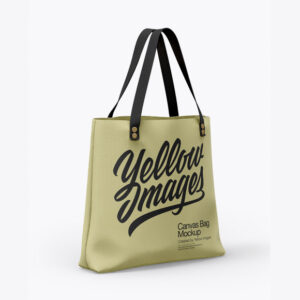 Free Canvas Bag Mockup (PSD)