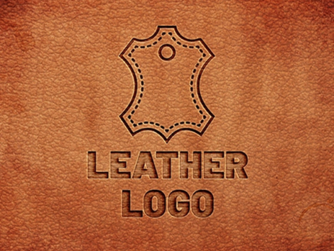 free-Leather Logo Mockup-psd-vectoclub