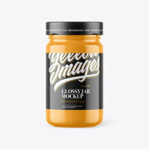 Free Glossy Jar