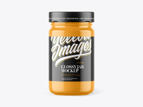 Free Glossy Jar