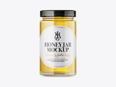 Free-Glass-Honey-Jar-Mockup
