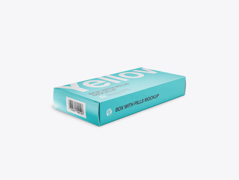 Free-Glossy-Pills-Box-Mockup