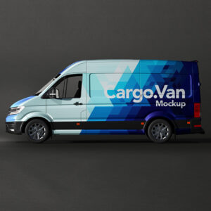 free-vinyl-cargo-van-vehicle-rapping-mockup-psd